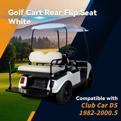 SCRSKW1002-CLUB-CAR-DS-OLD-WHITE-REAR-SEAT-KIT-RIDEALONG-PETES-GOLF-CARTS