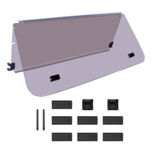 Club Car DS TINTED Golf Cart Windshield | 2-Piece Foldable (1982-2000.5)