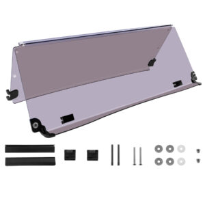 EZGO TXT/Medalist Tinted Golf Cart Windshield 2-Piece Foldable (Pre-2013 Models)