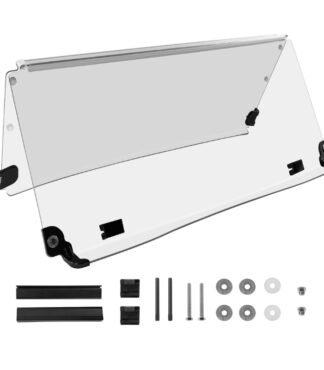 SCWS3000C-CLEAR-GOLF-CART-WINDSHIELD-YAMAHA-DRIVE-PETES-GOLF-CARTS