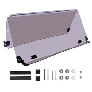 Yamaha Drive (G29) Tinted Golf Cart Windshield 2-Piece Foldable (2007-2016)