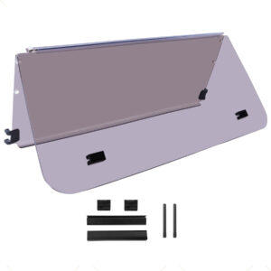 Yamaha G22 TINTED Golf Cart Windshield 2-Piece Foldable (2003-2006)