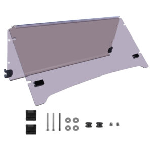 Yamaha Drive 2 Tinted Golf Cart Windshield | 2-Piece Foldable
