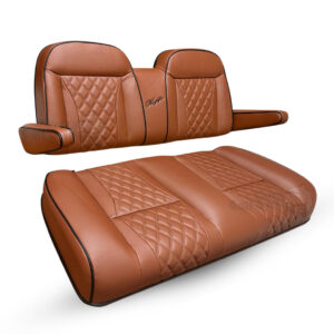 Luxury Front Seat Cushion Assembly - Brown - Yamaha Drive (G29) & Drive2 | Kozip