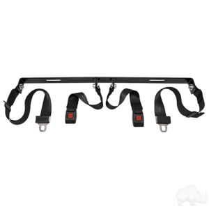 Extra Long Golf Cart Seat Belt Kit with 60" Lap Belts