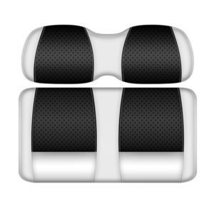 Custom Golf Cart Seats Classic White