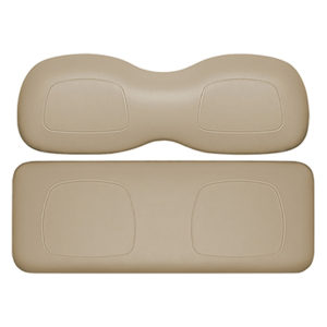 Golf Cart Max 5/Max 6 Rear Seat Kit Replacement Cushions, Taupe (E-Z-GO RXV OEM Color)