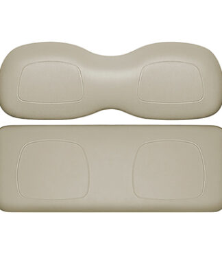 Golf Cart Max 5/Max 6 Rear Seat Kit Replacement Cushions, Stone Beige (Yamaha Drive2 OEM Color)