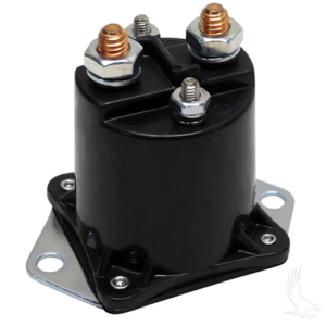 Club Car Electric Models 48 Volt Solenoid, 4-Terminal Copper (Years 1995-1999)