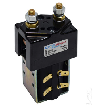 Curtis 36/48 Volt Heavy Duty High Amp Solenoid w/Bracket