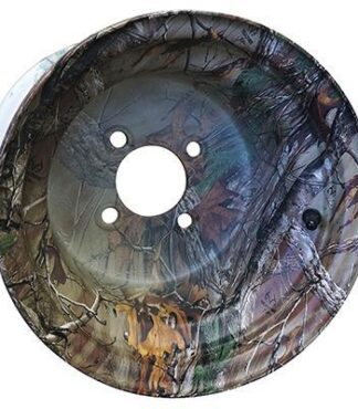 Steel, Realtree XTRA, 10x7, 3:4 Offset Golf Cart Wheel