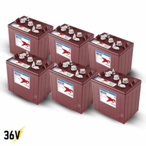 Trojan T-105 6 Volt Golf Cart Batteries | 6 Pack | 36V Systems ClubCar E-Z-GO Yamaha