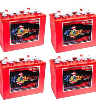 12 Volt Golf Cart Batteries US12VRX 155Ah US Battery | 4 Pack | 48V System ClubCar Ezgo Yamaha