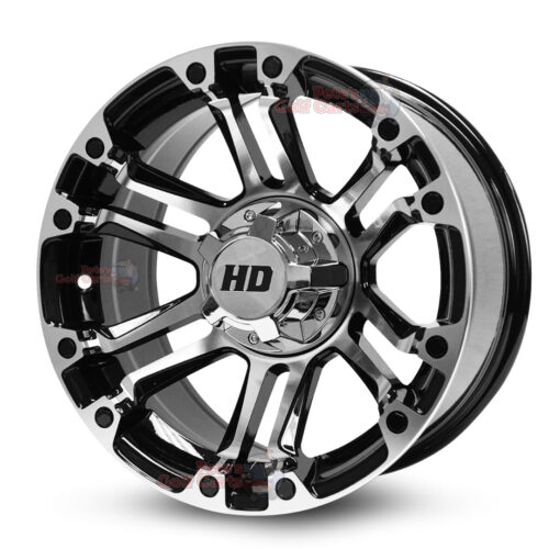 14-inch-rhino-black-machined-golf-cart-wheels-ezgo-clubcar-yamaha-petesgolfcarts-WH1422