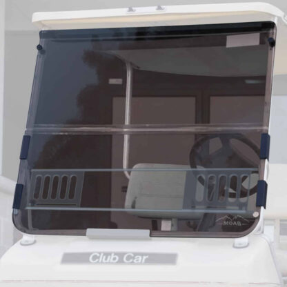 WSDS09 - Club Car DS Vented Tinted Windshield SGC Petes Golf Carts