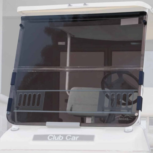 WSDS09 - Club Car DS Vented Tinted Windshield SGC Petes Golf Carts