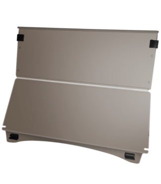 WSRX01 - EZGO RXV Tinted Folding Windshield SGC Petes Golf Carts