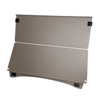 WSRX01 - EZGO RXV Tinted Folding Windshield SGC Petes Golf Carts