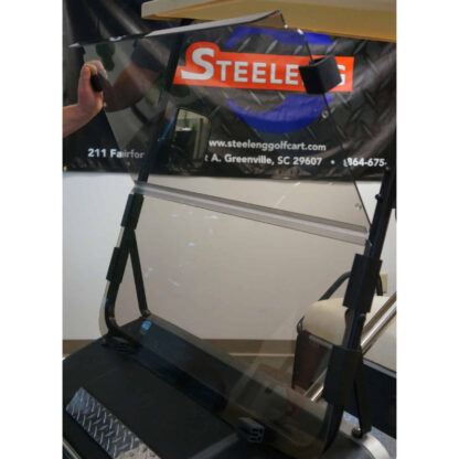 WSTX02 - EZGO TXT Tinted Foldable Windshield SGC Petes Golf Carts