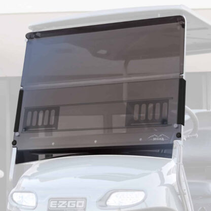 WSTX10 - EZGO TXT Tinted Vented Windshield 2014 Newer SGC MOAB Petes Golf Carts