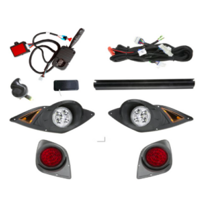 Yamaha G29/Drive Street Legal High/Low Beam LED Golf Cart Light Kit | 2007-2016 Gas & Electric Carts 12-48v Applications