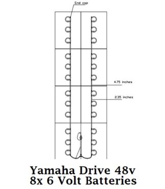 Yamaha Drive Golf Cart Battery Watering System Drive 8x 6v