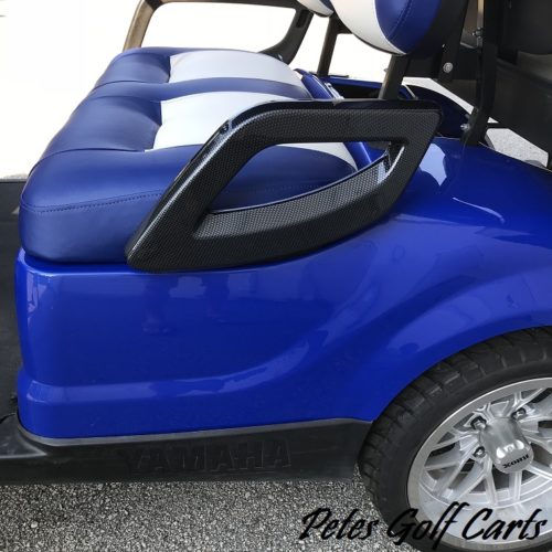 Yamaha Golf Cart Seat Handle Covers Carbon Fiber Fits Drive Models WM PGC