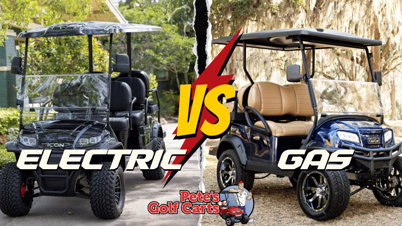 Gas vs. Electric Golf Carts: What Parts Are Different?