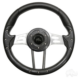 13" Aviator 4 Carbon Fiber / Aluminum Steering Wheel