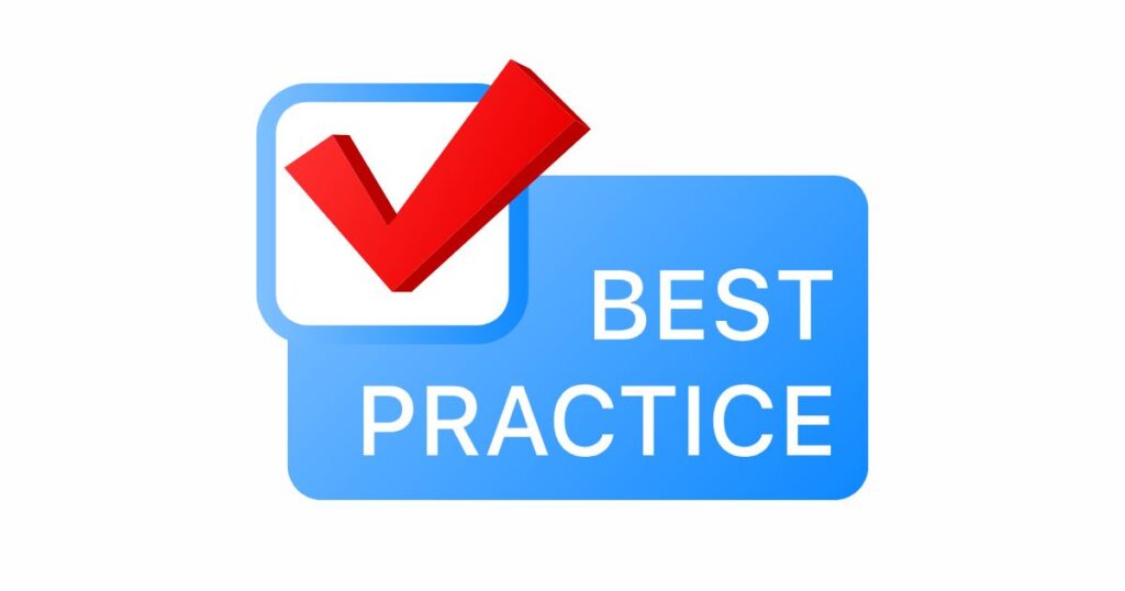 best practices