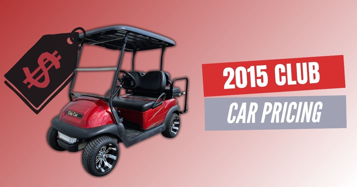 golf cart club car 2015 pricing