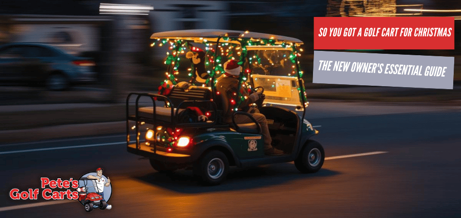 Golf Cart for Christmas