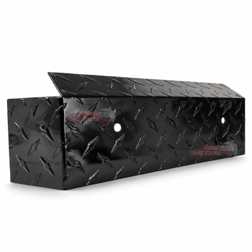 SGC FBDS01 black powder-coated aluminum diamond-plate front bumper cover for 1982-Up Club Car DS golf carts