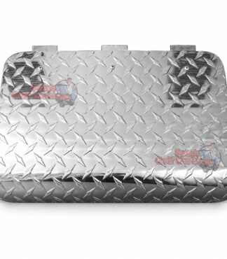 SGC APDS01 polished aluminum diamond-plate engine access cover for 1982-Up Club Car DS golf carts