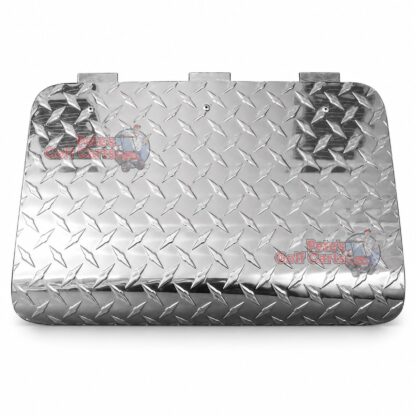 SGC APDS01 polished aluminum diamond-plate engine access cover for 1982-Up Club Car DS golf carts