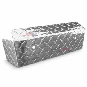 Club Car DS Polished Aluminum Diamond-Plate Front Bumper Cover | 1982-Up | SGC