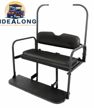 club-car-ds-rear-seat-kit-flip-down-1982-2000-old-style-black-seat-cushions