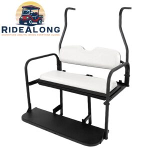 Club Car DS Golf Cart Rear Seat Kit (2000.5-2013) - WHITE | RideAlong