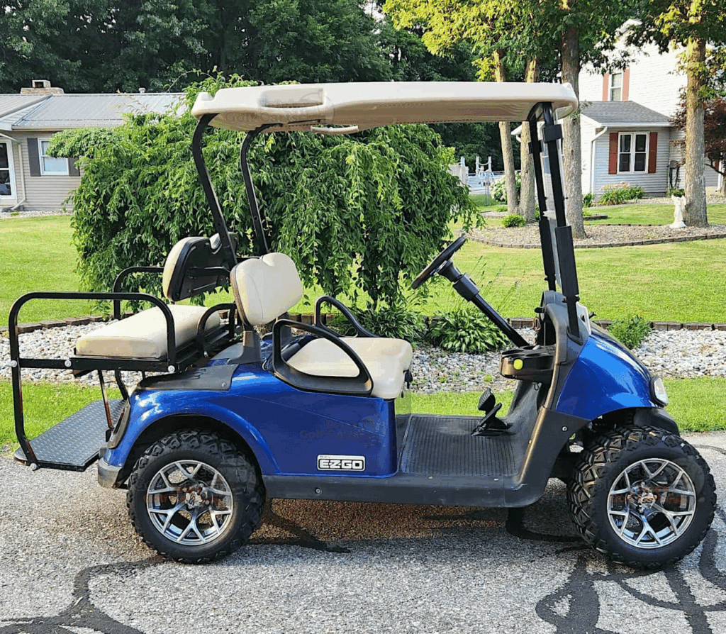 Pete's Golf Cart customer's golf cart