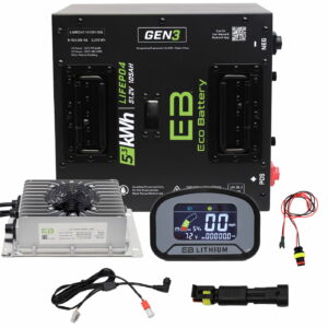 48V ICON EV Golf Cart Lithium Battery Bundle - 105Ah - EB®