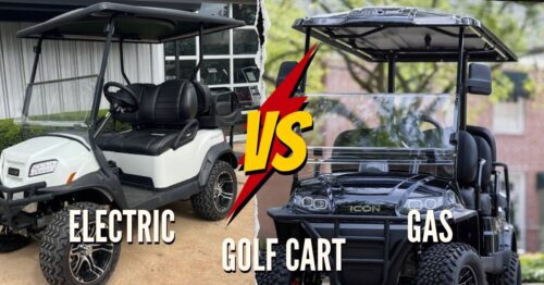 gas golf carts vs electric golf carts