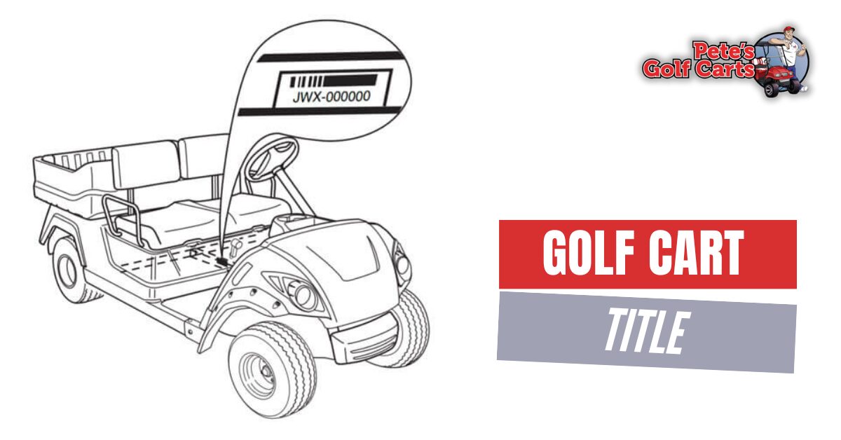 golf cart title