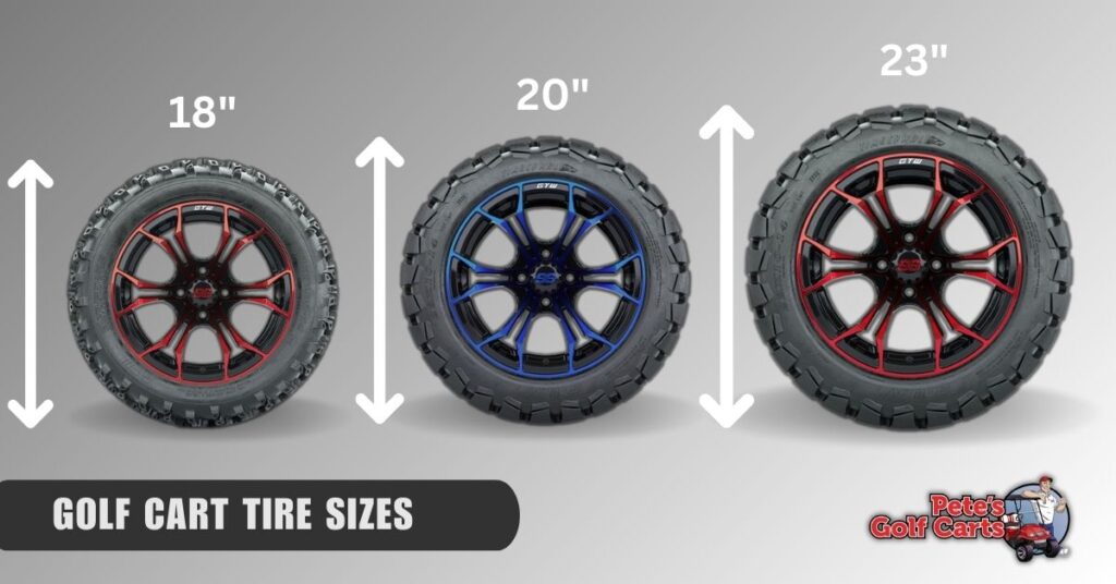 golf cart tires size guide