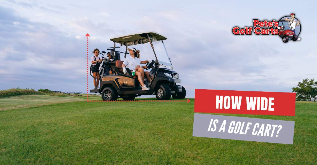 how wide is a golf cart ?