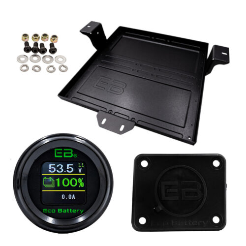 Eco Battery installation kit for EZGO RXV model golf carts, Item #I-3224.