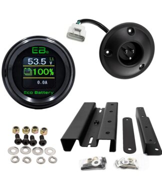 Eco Battery installation kit for Yamaha Drive G29 model golf carts, Item #I-3504.