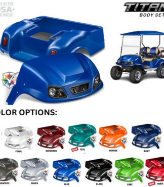 Golf Cart Titan Body Kit by DoubleTake, fits E-Z-Go TXT