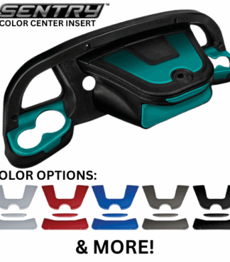Golf Cart Sentry Dash Color Inserts, Center, DoubleTake