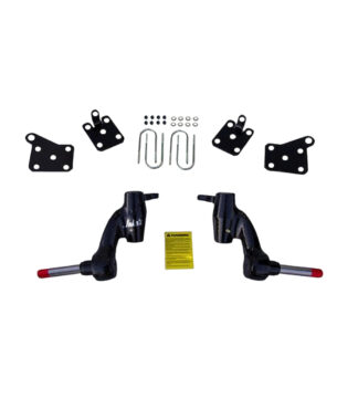 EZGO RXV Golf Cart Lift Kit Jakes 3 inch Spindle Petes Golf Carts