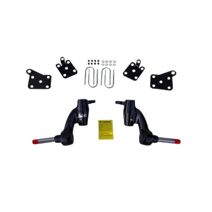 EZGO RXV Golf Cart Lift Kit Jakes 3 inch Spindle Petes Golf Carts